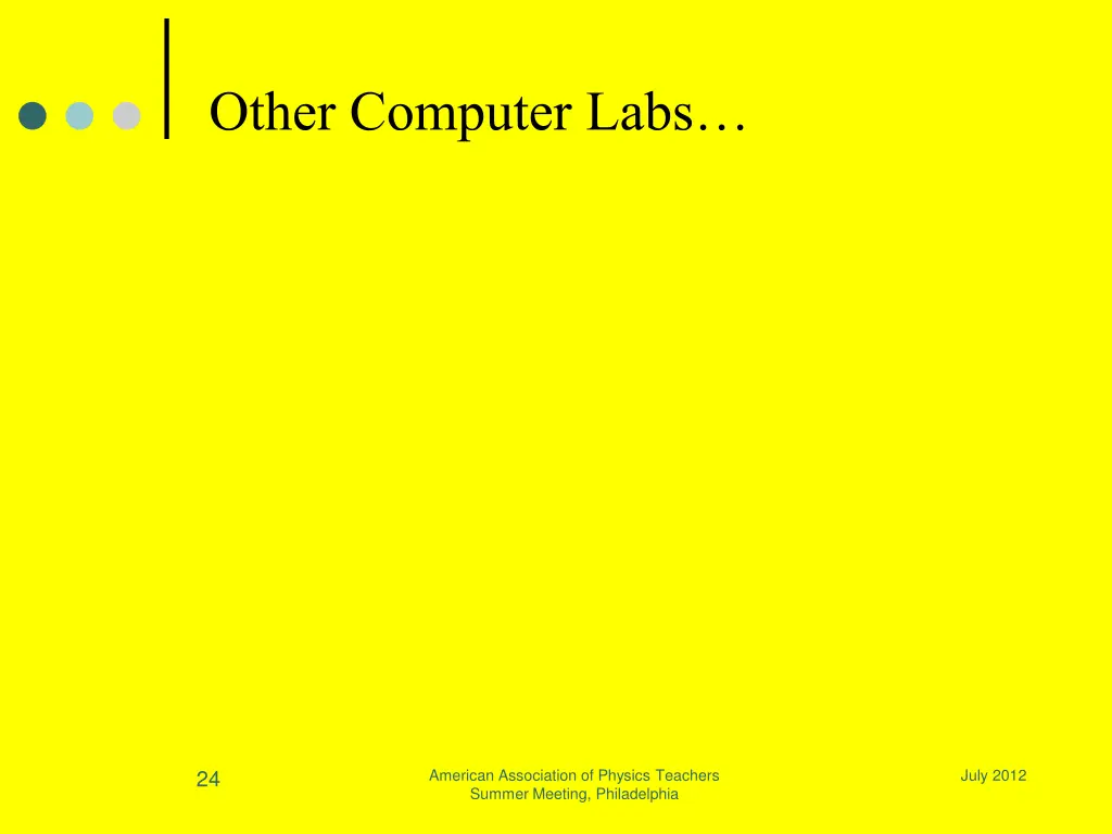 other computer labs