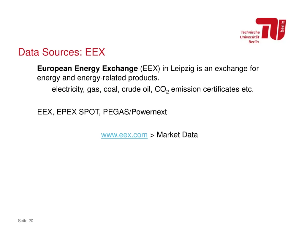 data sources eex