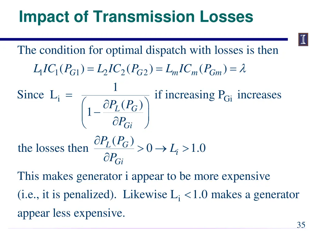 impact of transmission losses 2