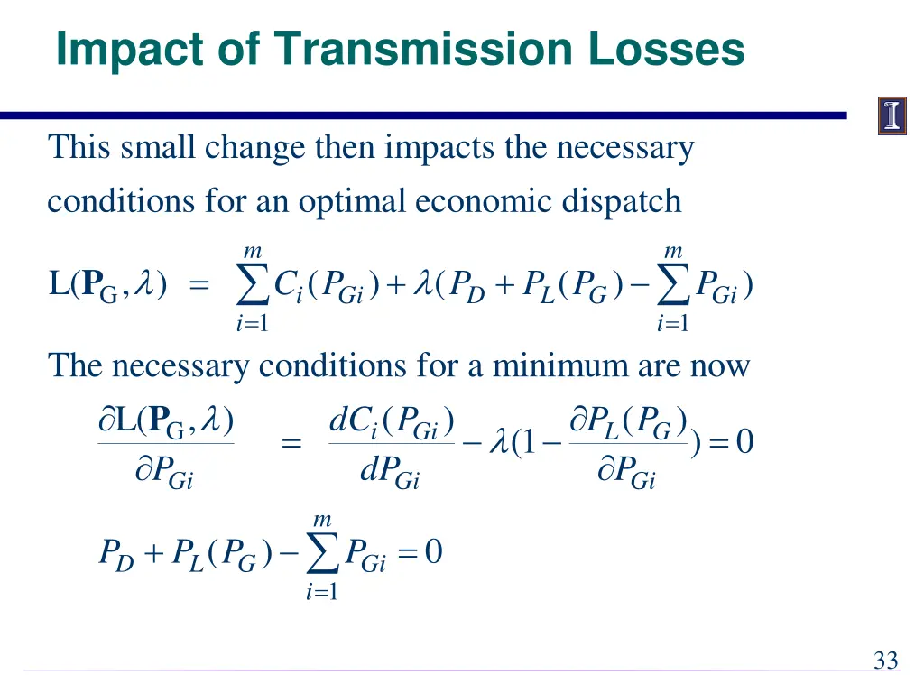 impact of transmission losses