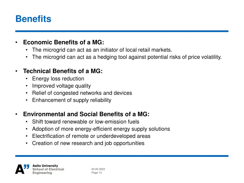benefits