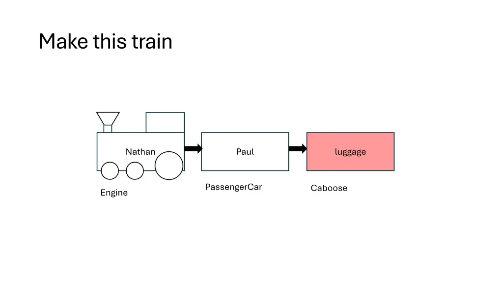 make this train