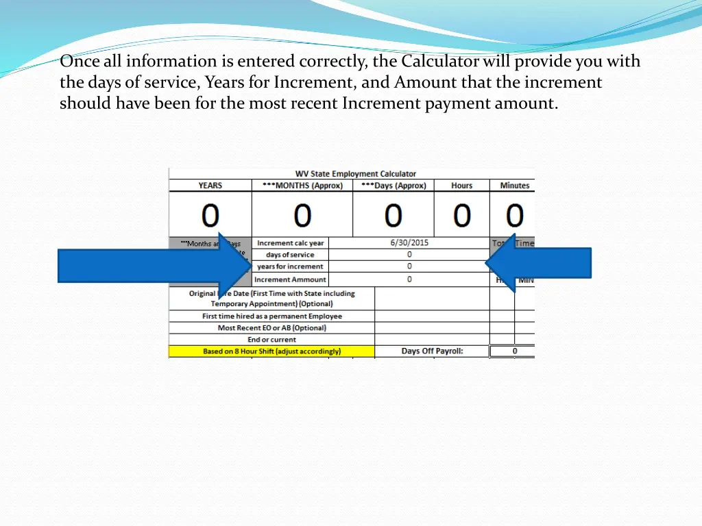 once all information is entered correctly