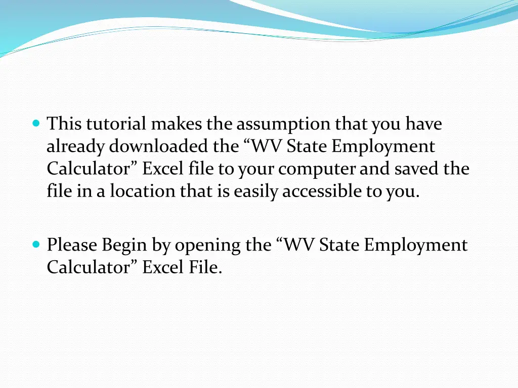 this tutorial makes the assumption that you have