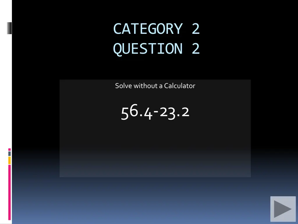 category 2 question 2