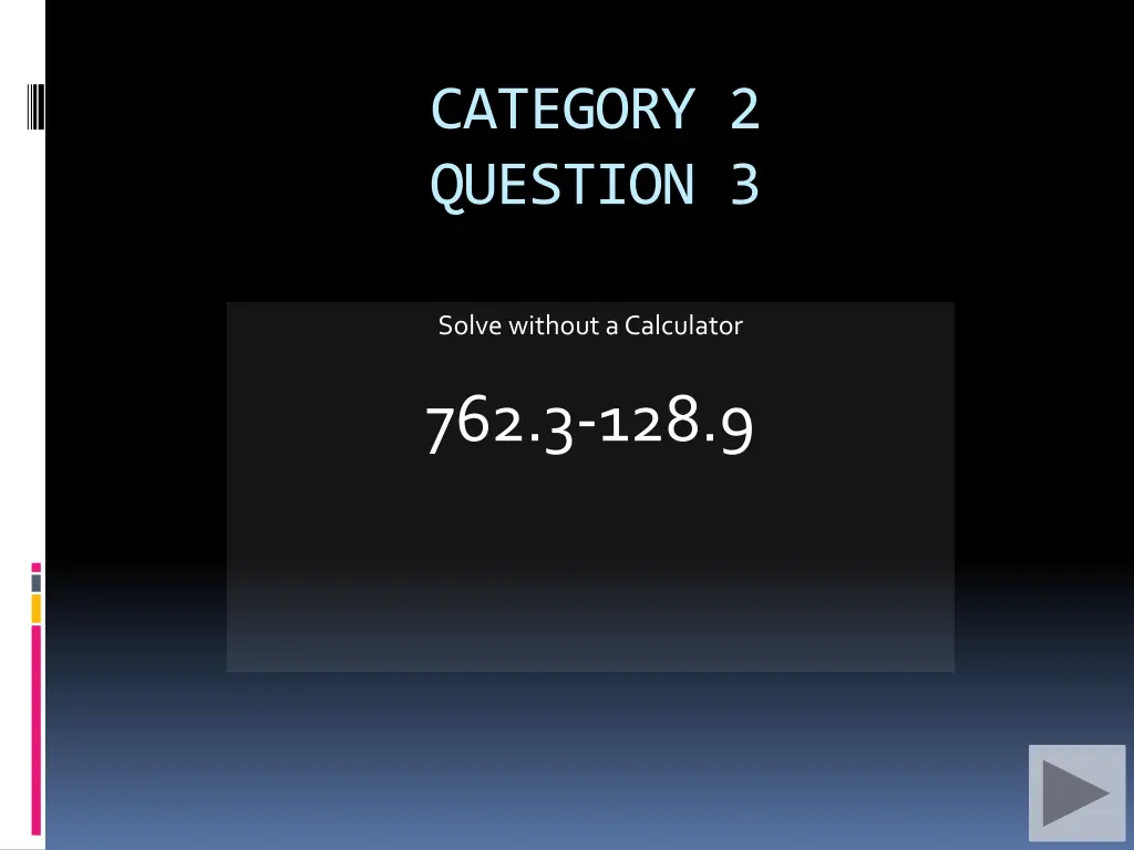 category 2 question 3