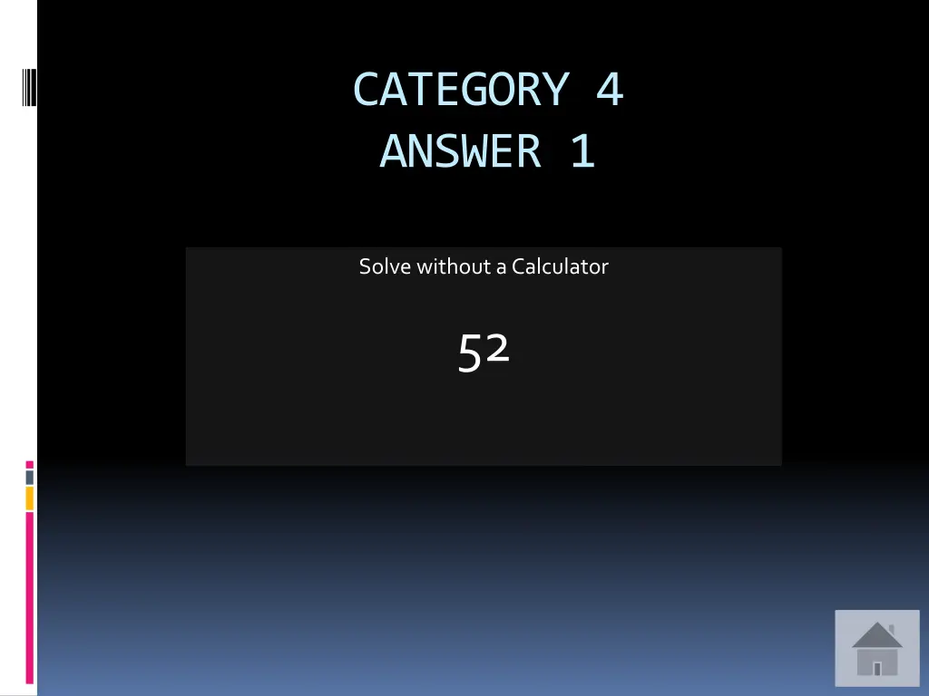 category 4 answer 1