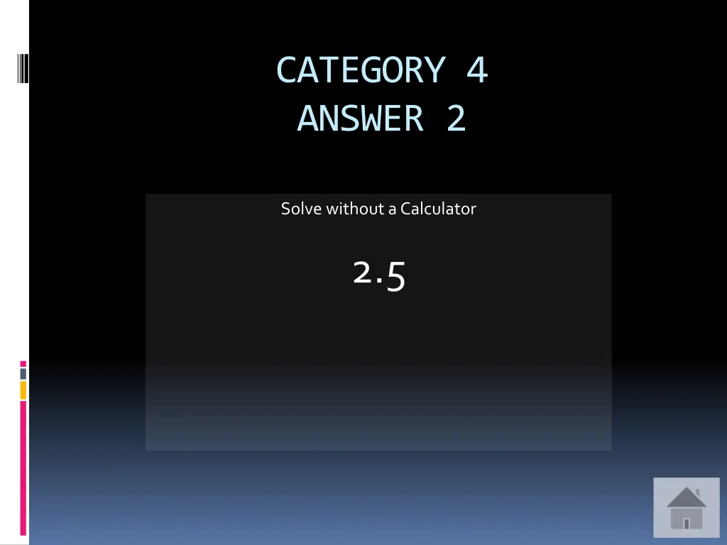 category 4 answer 2