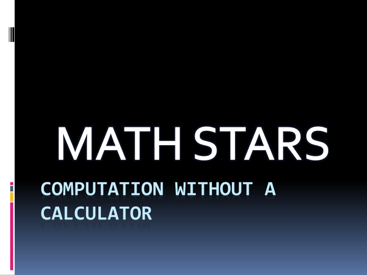 math stars