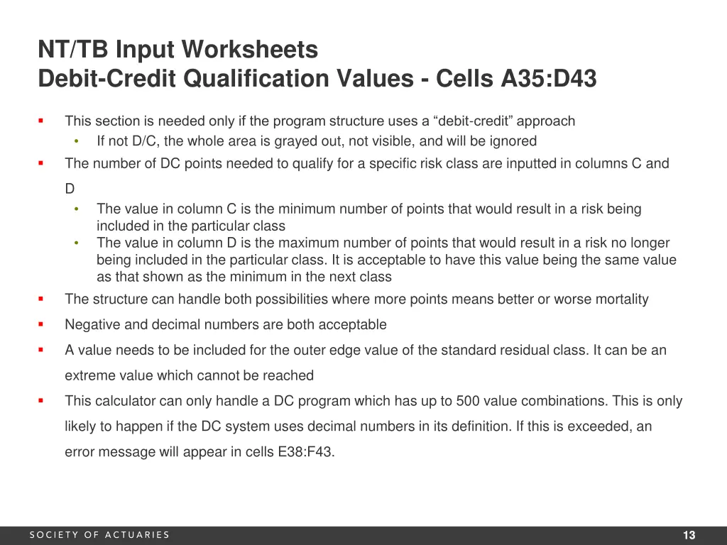 nt tb input worksheets debit credit qualification