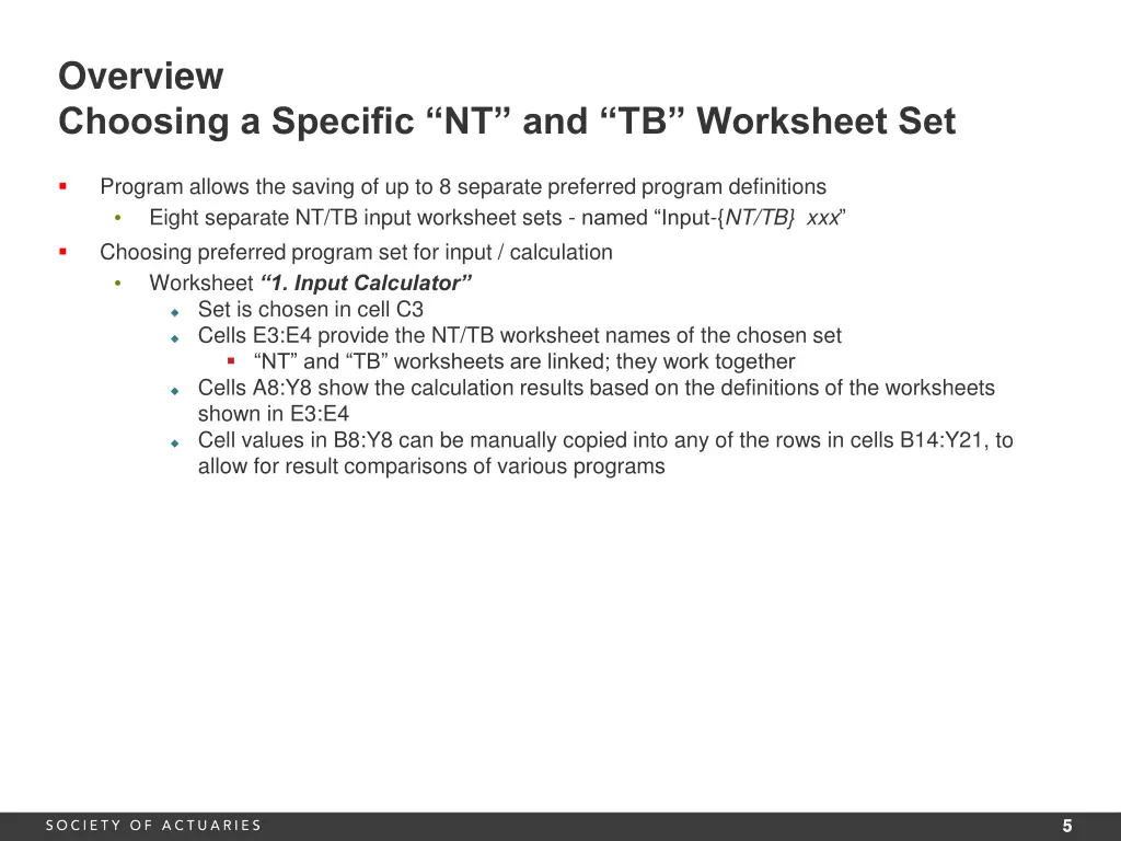 overview choosing a specific nt and tb worksheet