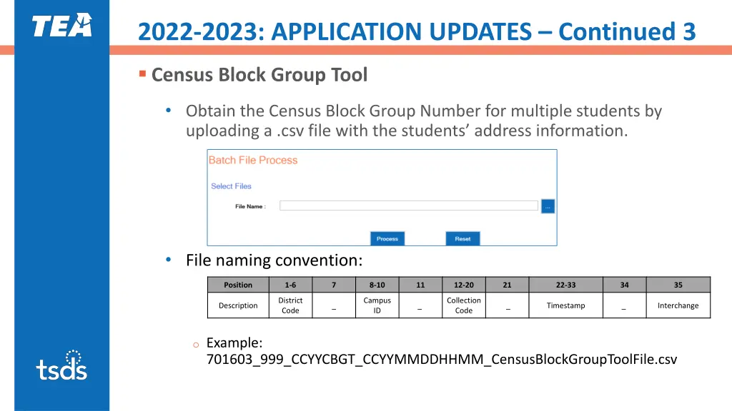 2022 2023 application updates continued 3