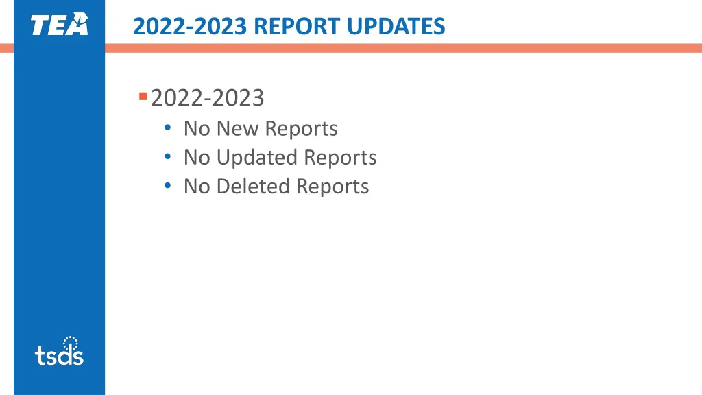 2022 2023 report updates