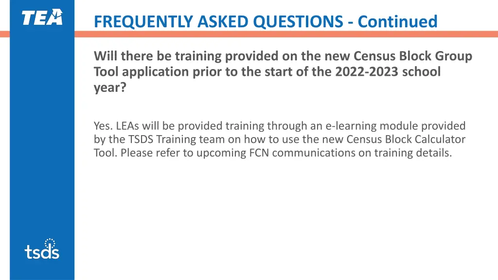 frequently asked questions continued