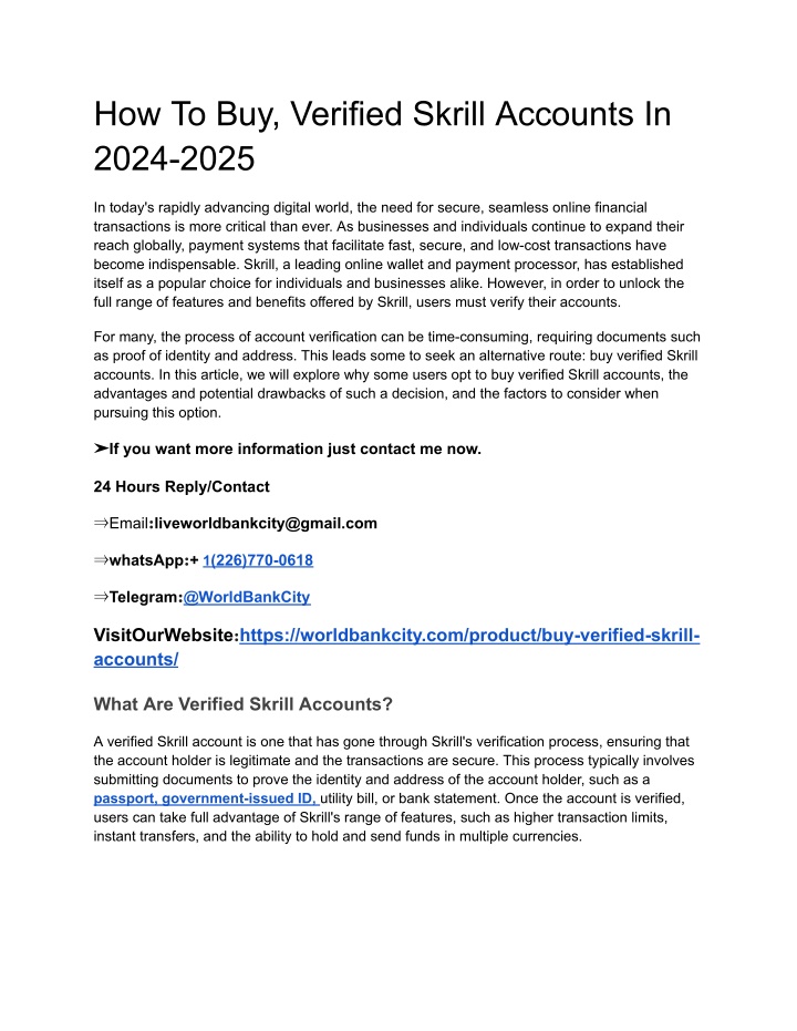 how to buy verified skrill accounts in 2024 2025