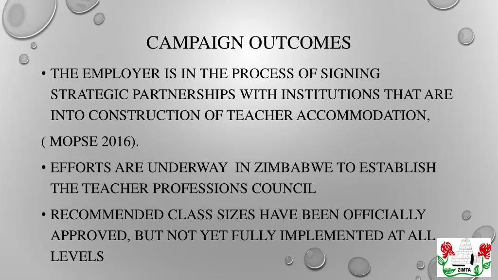 campaign outcomes 1
