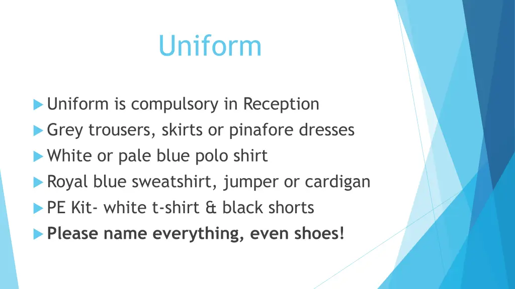uniform