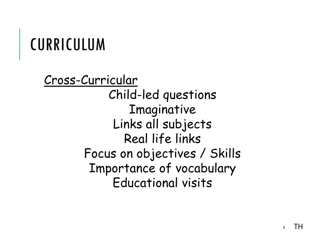 curriculum