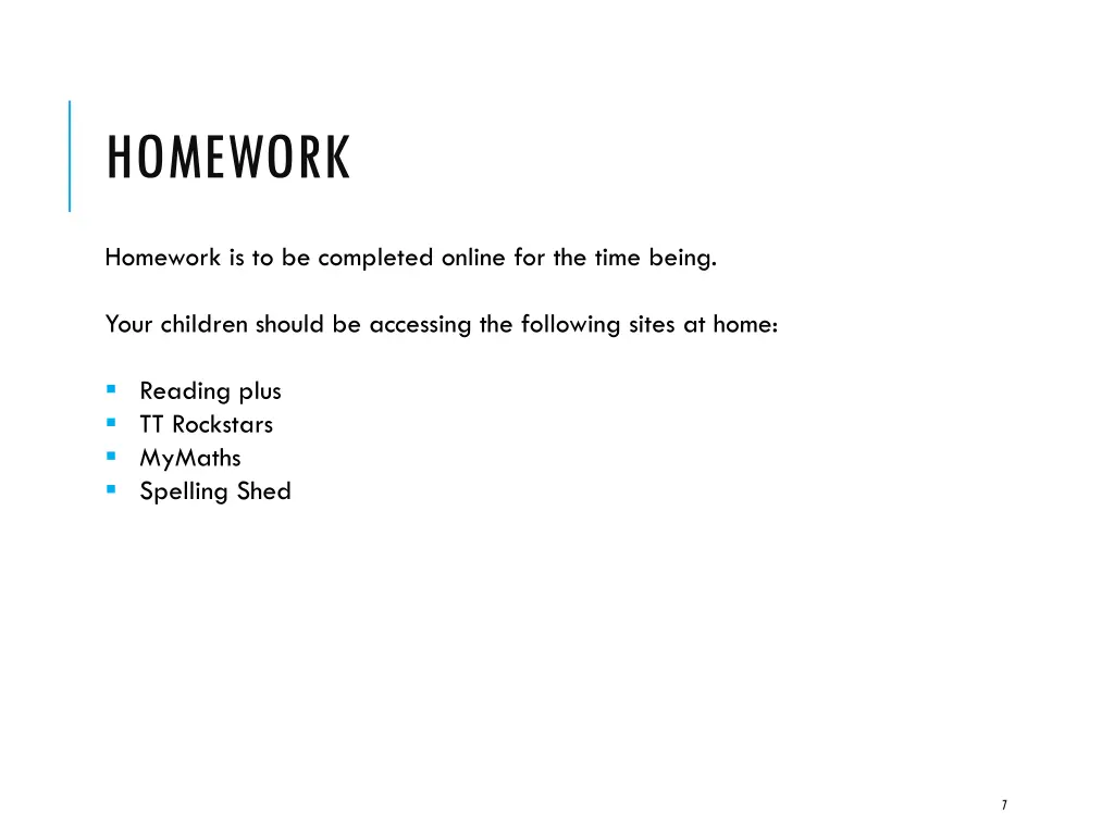 homework