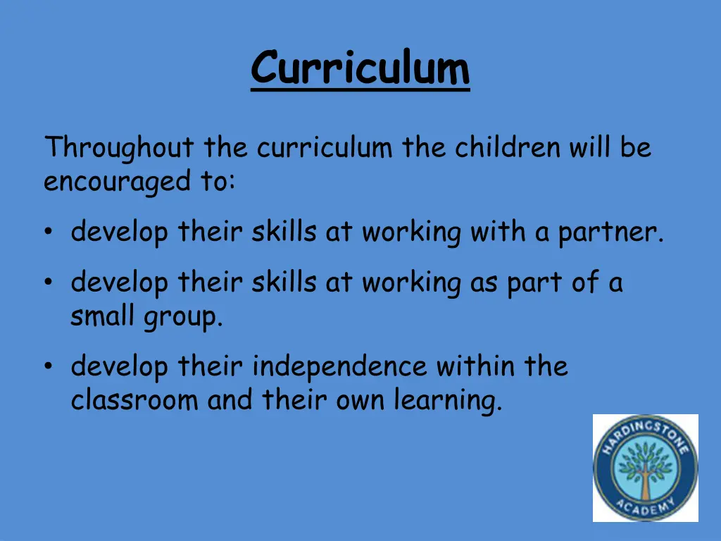 curriculum