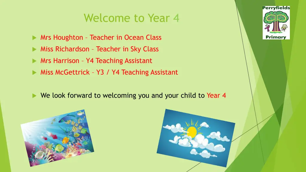 welcome to year 4
