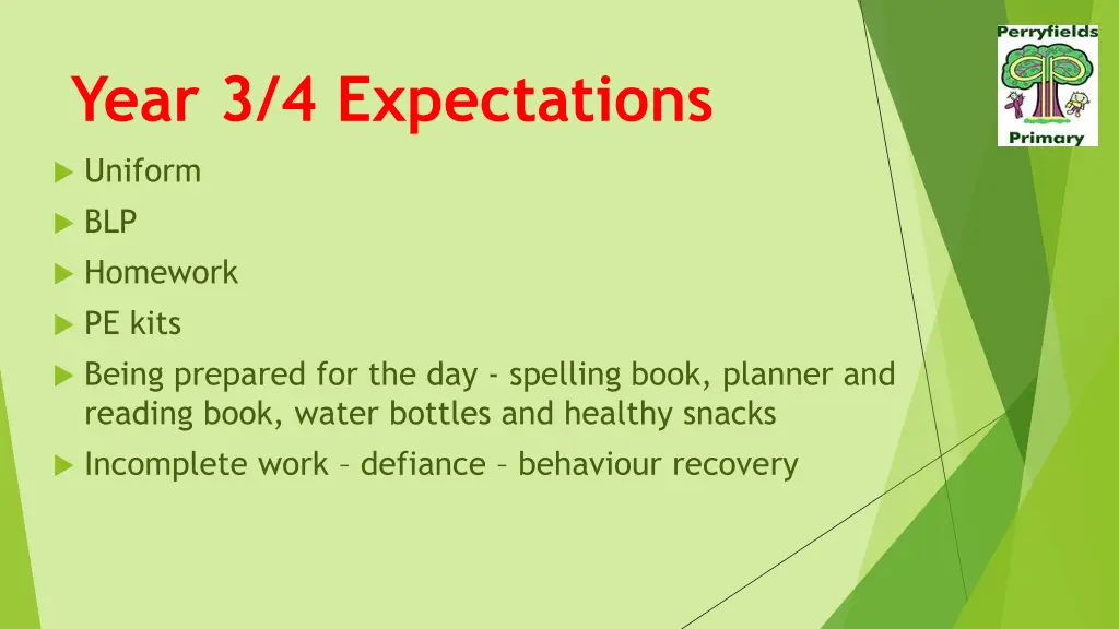 year 3 4 expectations