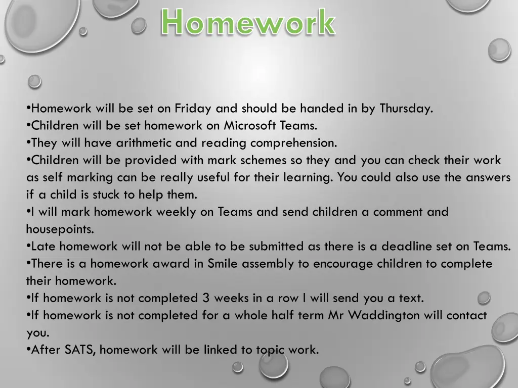 homework