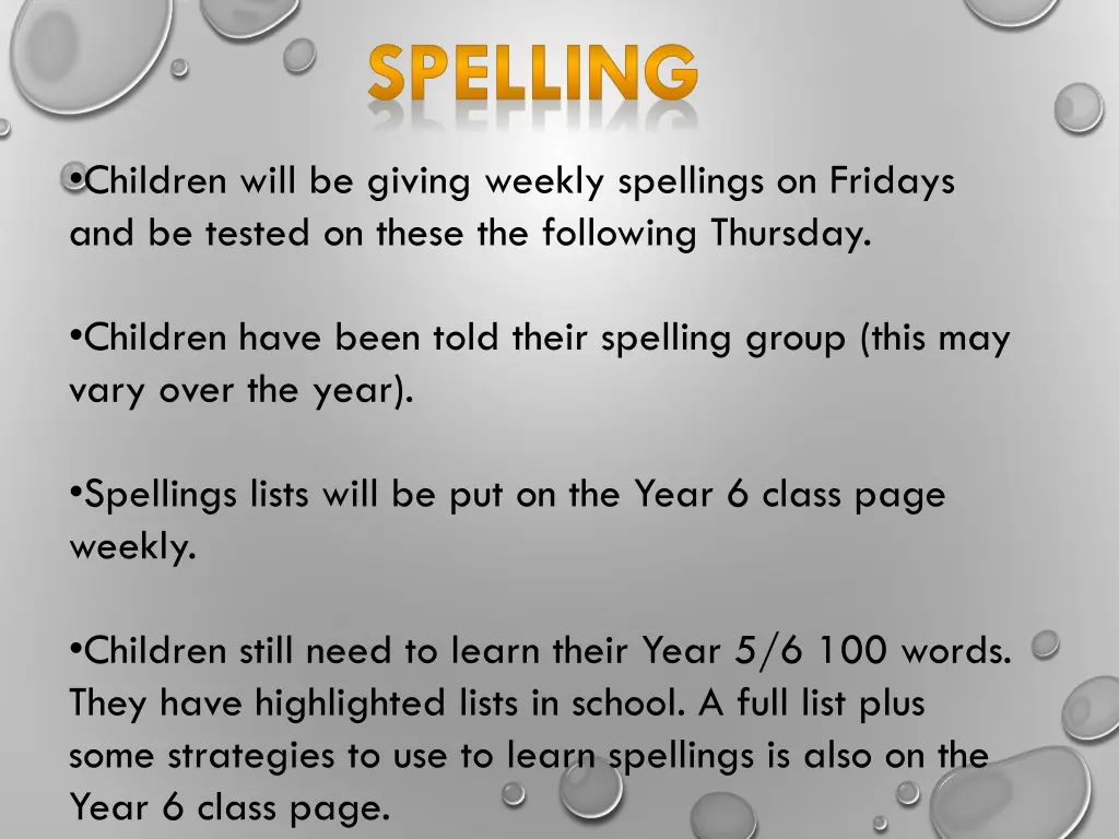 spelling 1