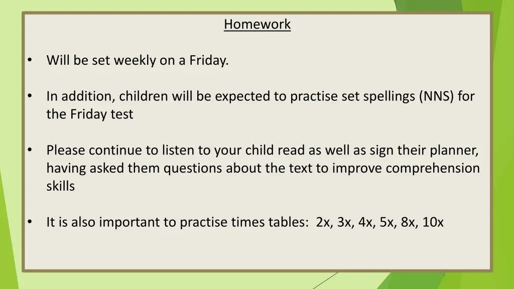 homework
