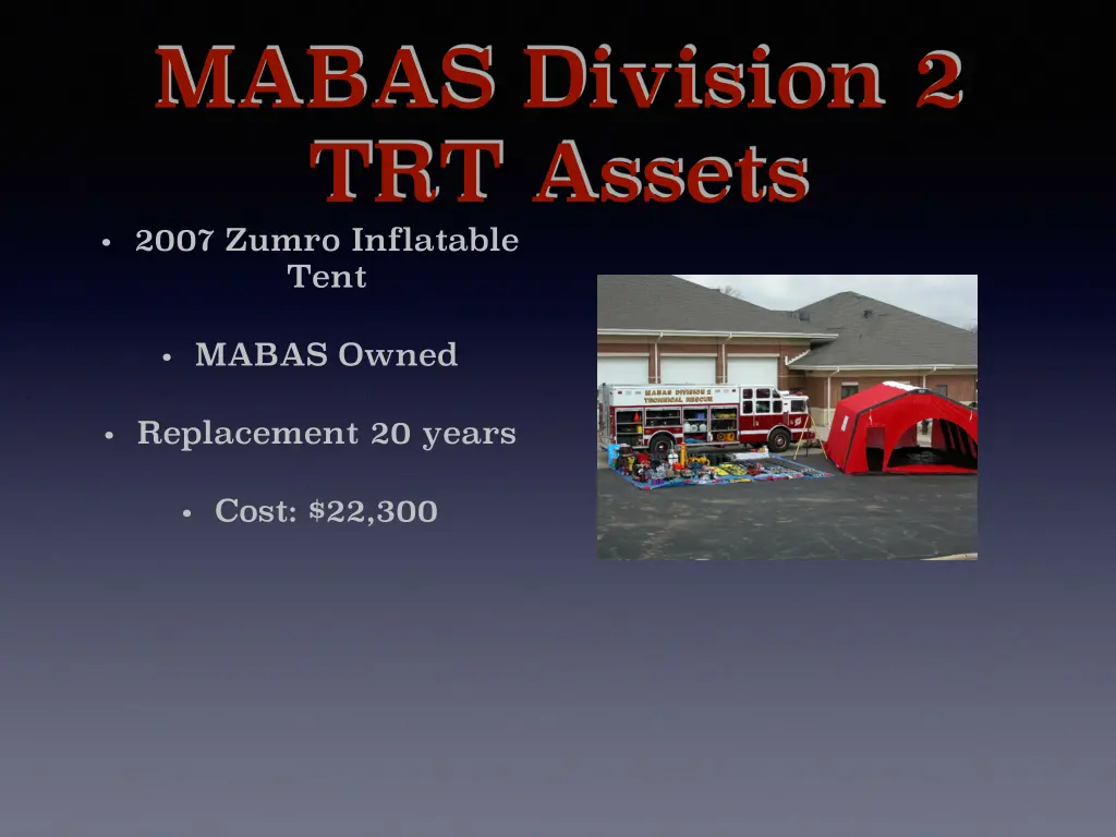 mabas division 2 trt assets 2007 zumro inflatable