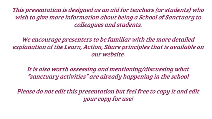 this presentation is designed