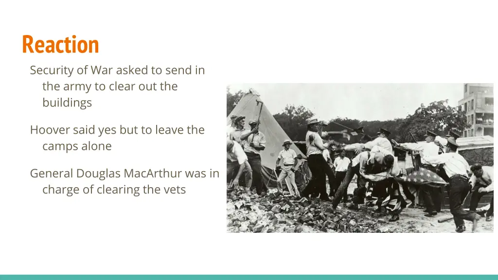 reaction security of war asked to send