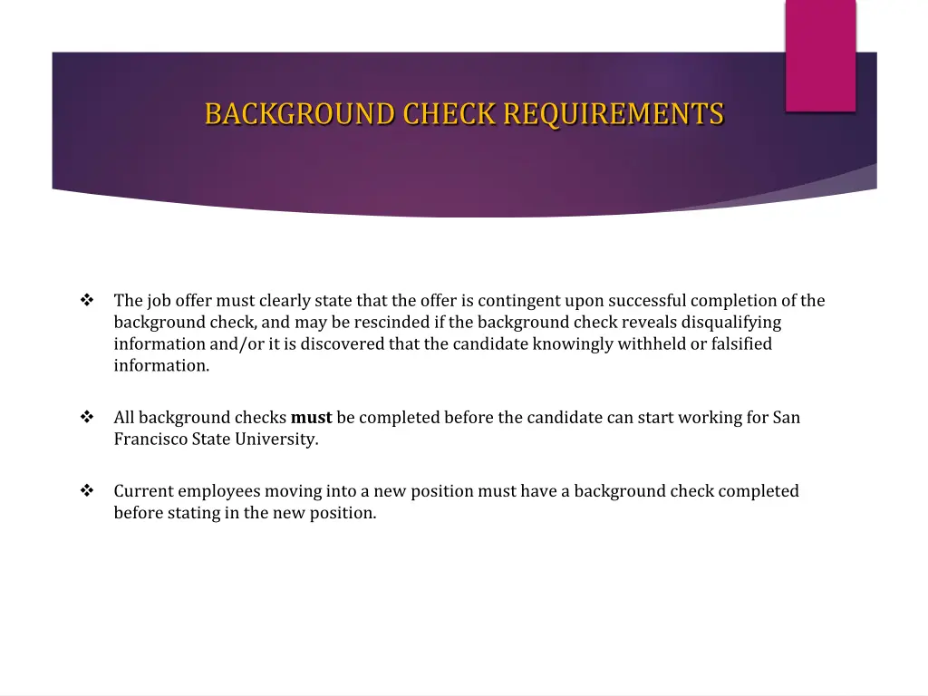background check requirements 1