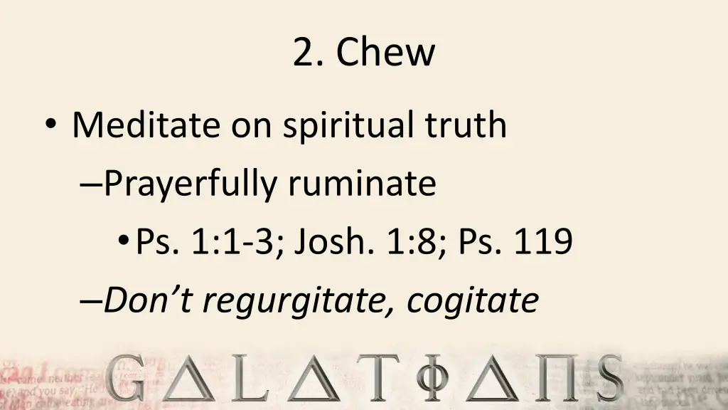 2 chew