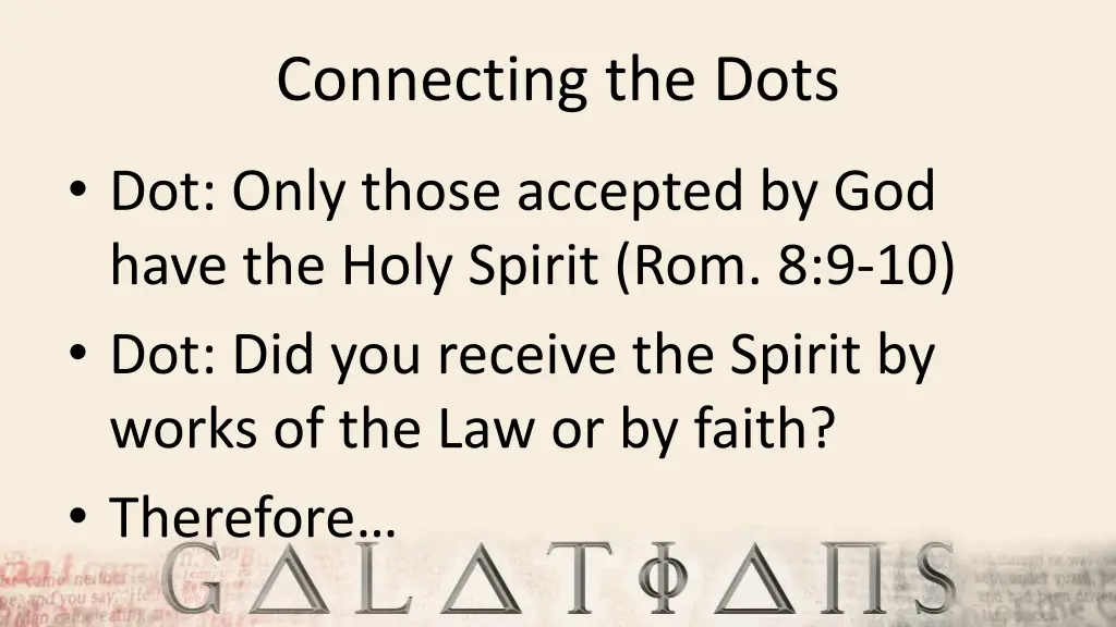 connecting the dots 2
