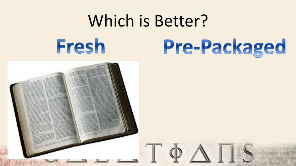 which is better fresh 2
