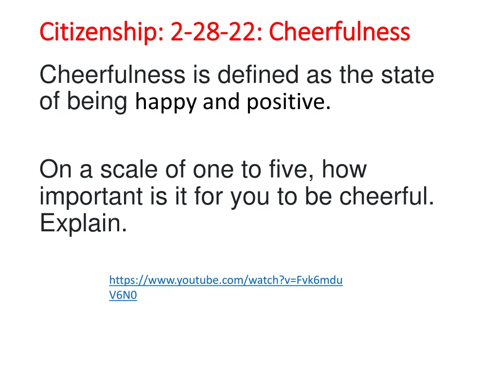 citizenship 2 citizenship 2 28 cheerfulness