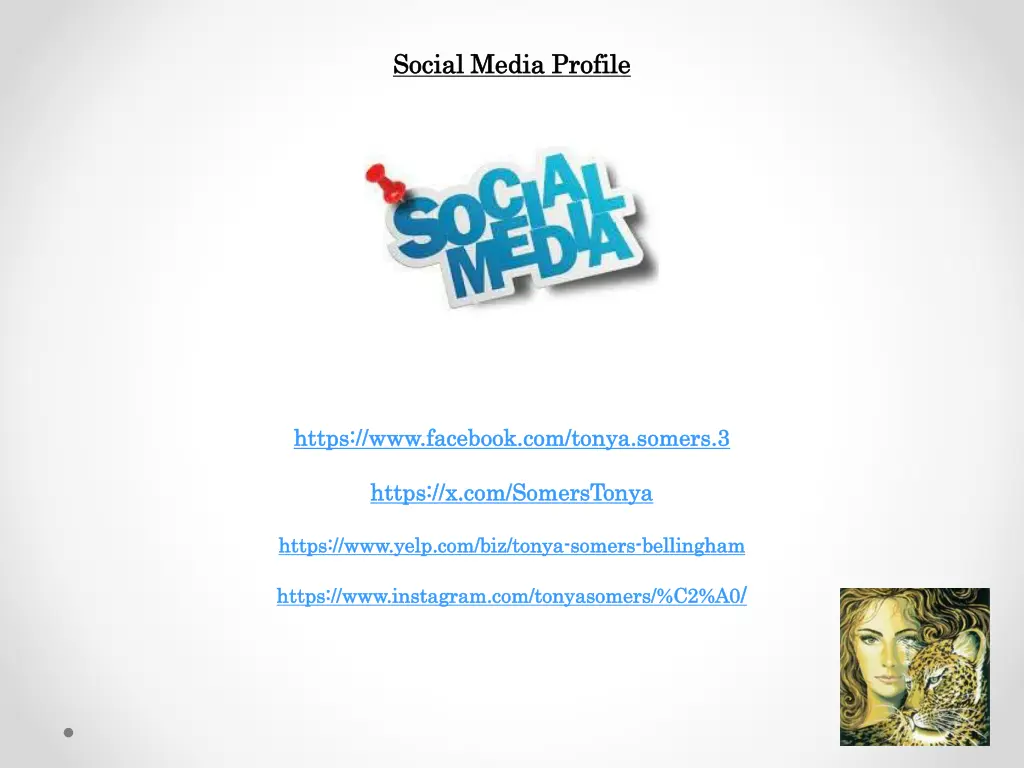 social media profile social media profile