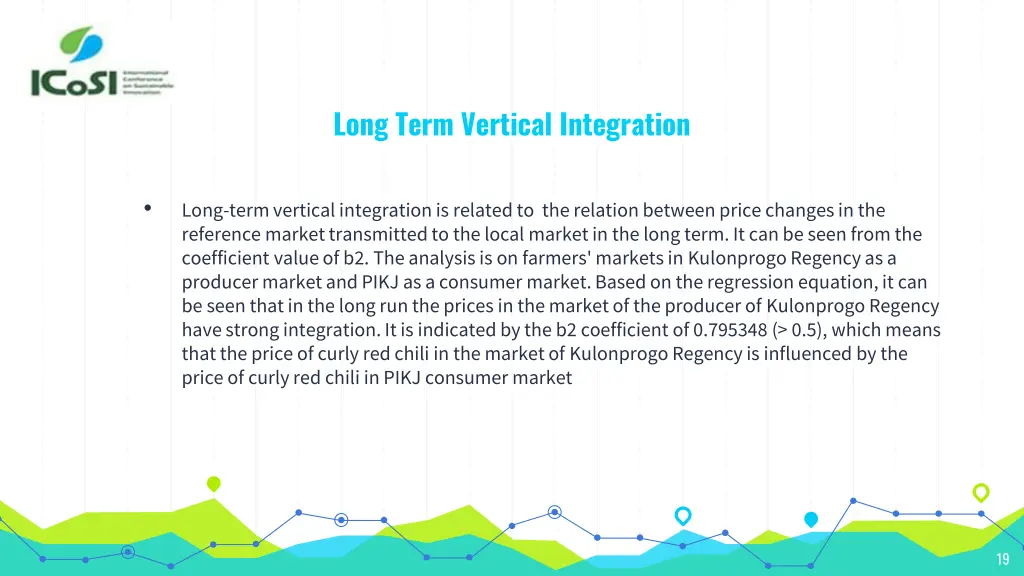 long term vertical integration