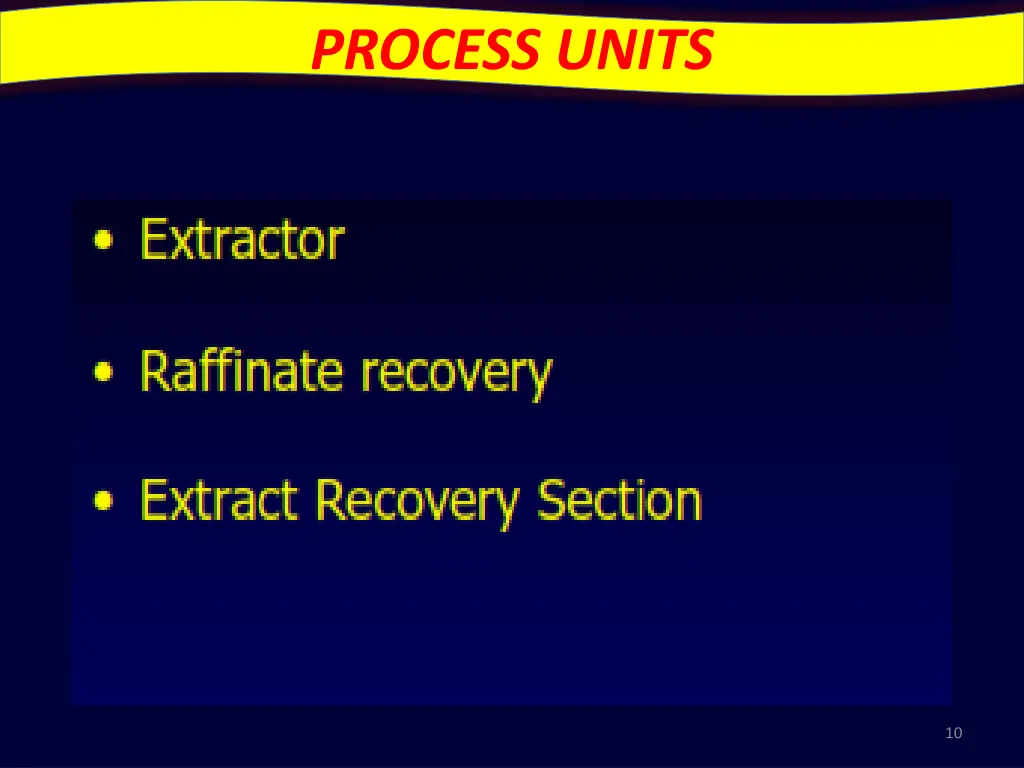 process units