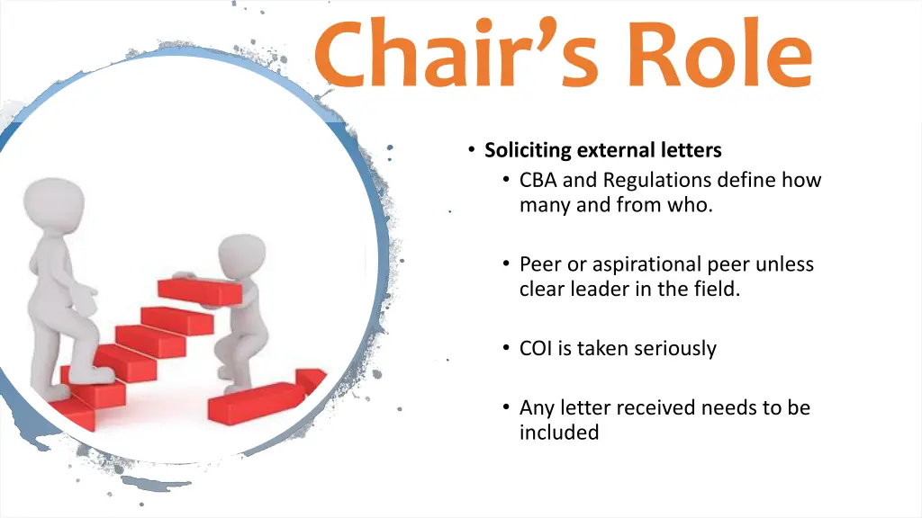 chair s role 3