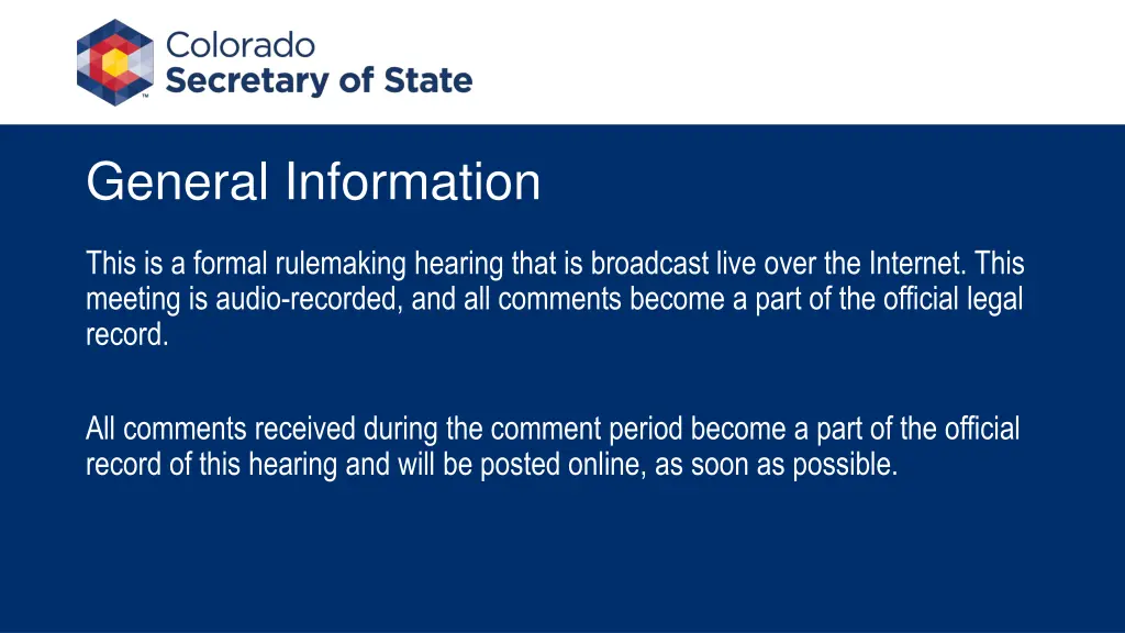 general information