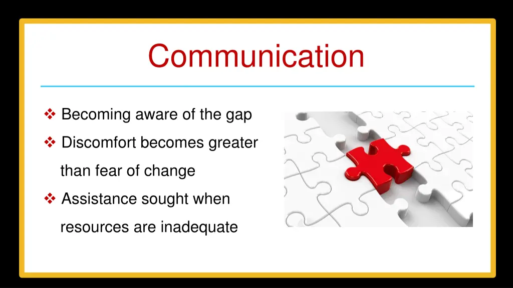 communication