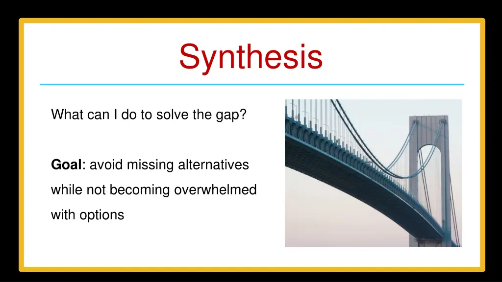 synthesis