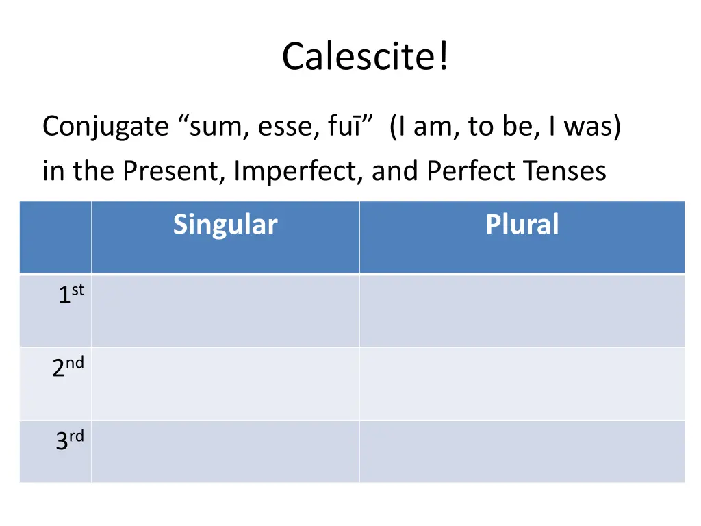 calescite 2