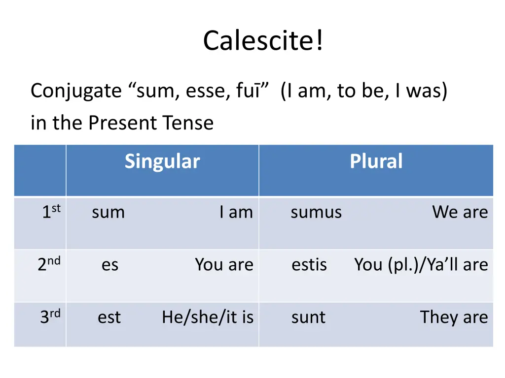 calescite 3