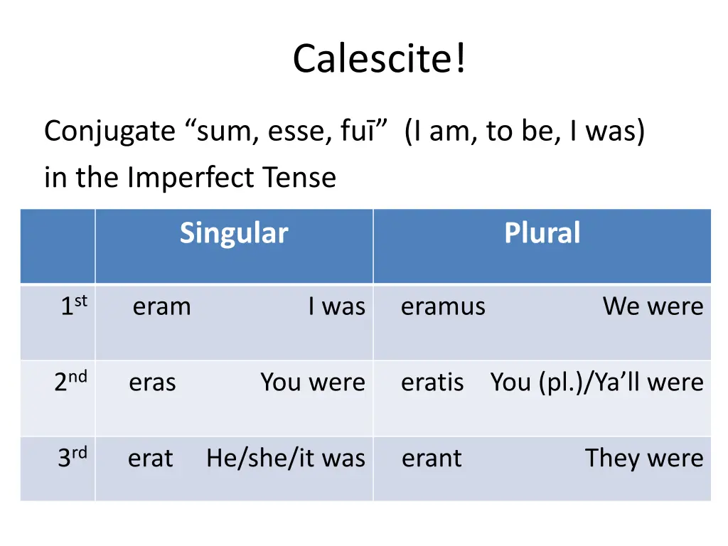 calescite 4