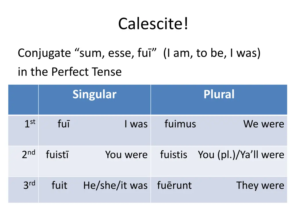 calescite 5