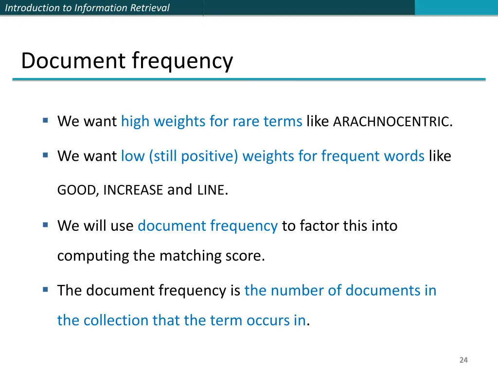 introduction to information retrieval 23