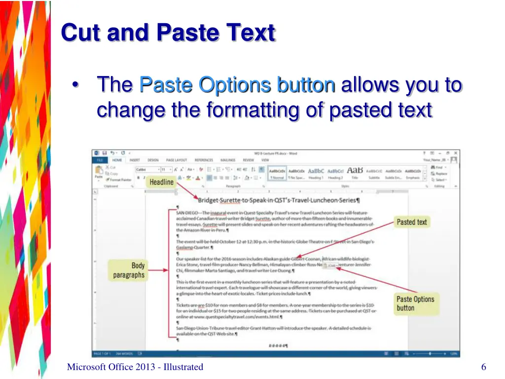 cut and paste text 2